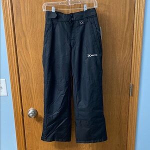 Men’s Arctic adjustable black snow pants size small